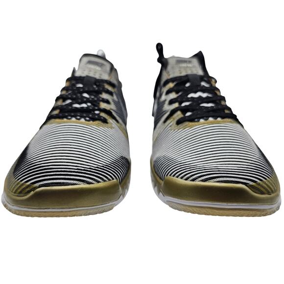 Nike Free Trainer 3.0 Super Bowl 50 Mens 7 Shoes Black Gold Athletic Gym main image 9